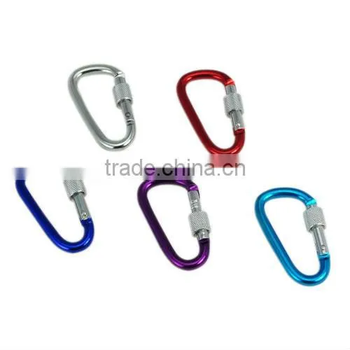 Small Steel Spring Snap Hooks