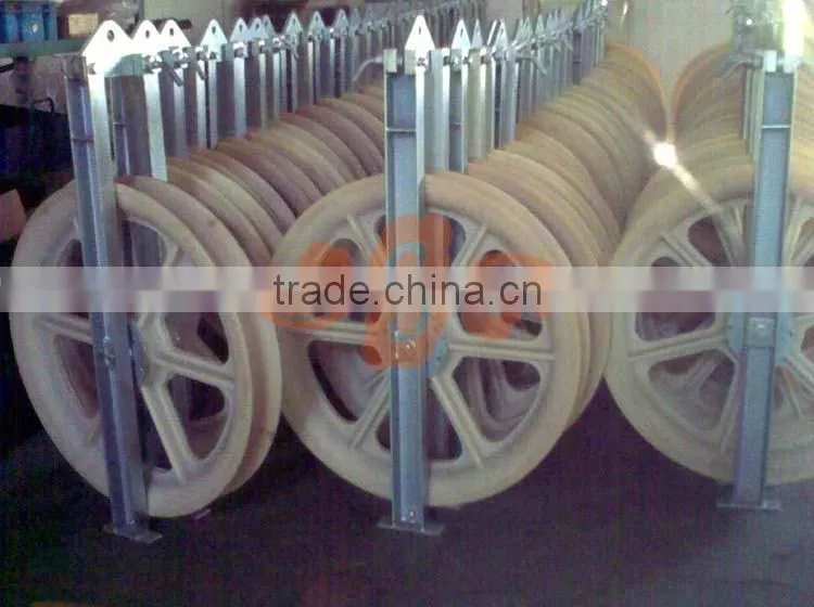 Different combinations different material steel cable pulleys