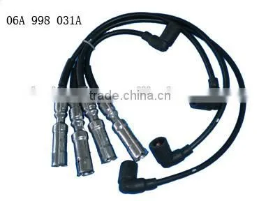 OE quality silicone spark plug wire for VW 06A 998 031