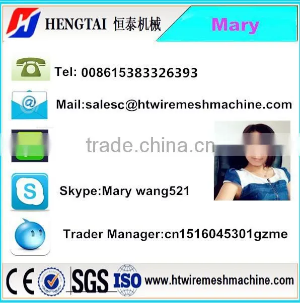 Pvc coating wire fence mesh making machine factory price