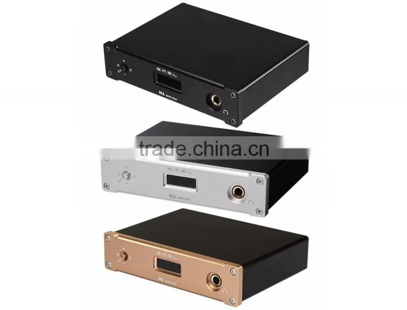 SMSL M6 32Bit/384KHz HiFi Multifunctional Mini DAC Decoder + Headphone Amplifier Asynchronous