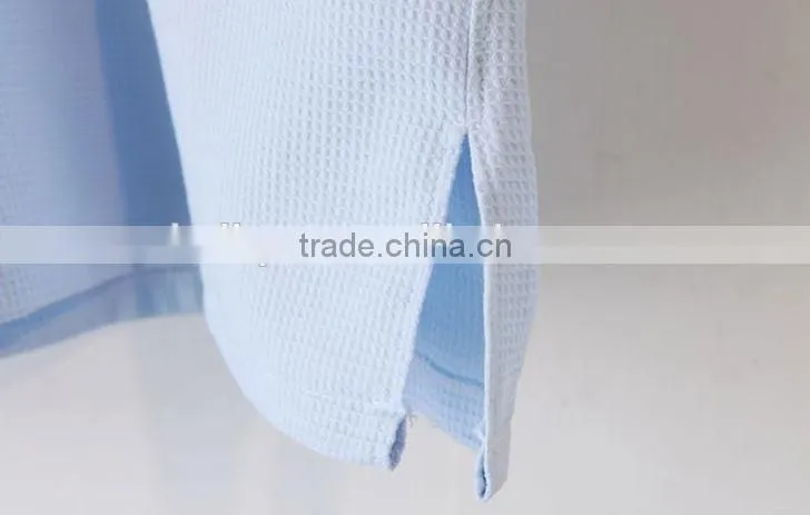 Waffle Suites White Hotel Bathrobe Spa Beauty Salon Robe