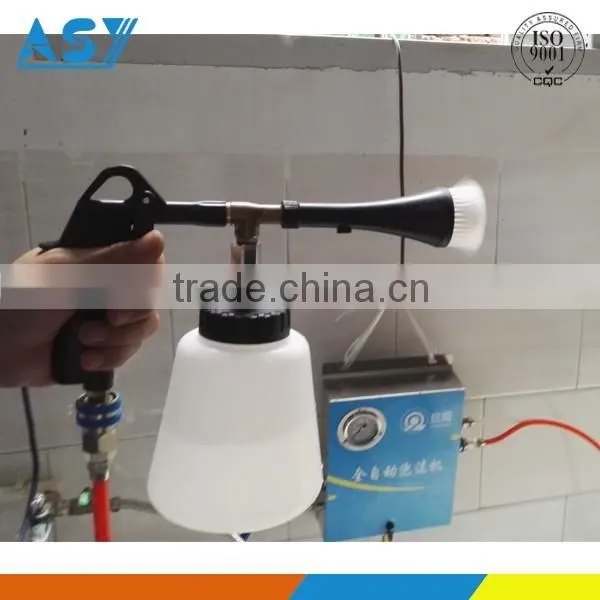 Dual Nozzle Putty Spray Gun with bottle