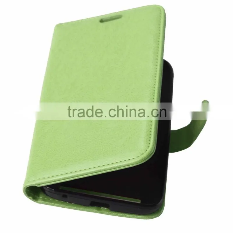 Cell Phone PU Leather Flip Card-slot Case for ASUS ZenFone 2 Laser ZE500KL