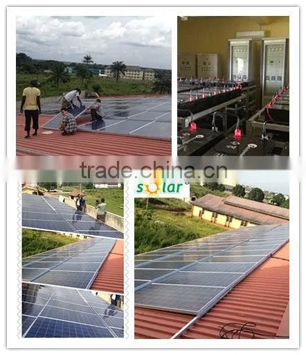 High efficency Solar Power Generator System for Portable solar energy system with solar panel for Home Use