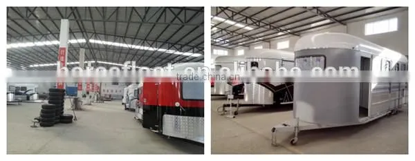 Hot sale 3 horse float made in China