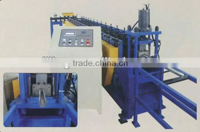 Metal roof and wall channel cold roll forming machine