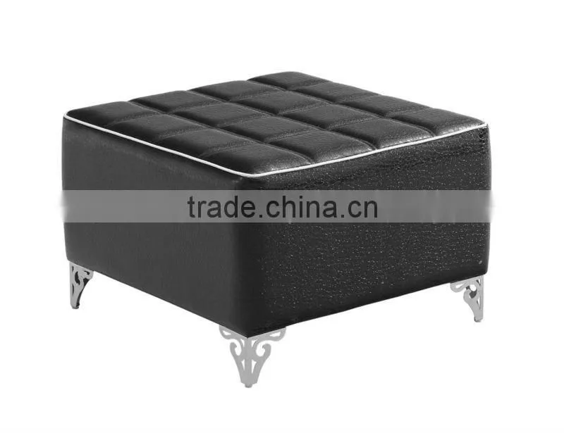 stainess steel salon waiting chair