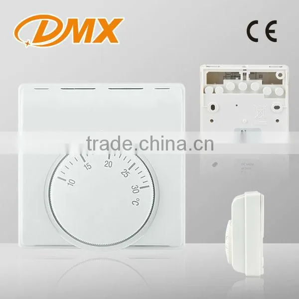 Mechanical room temperature controller for fan coil