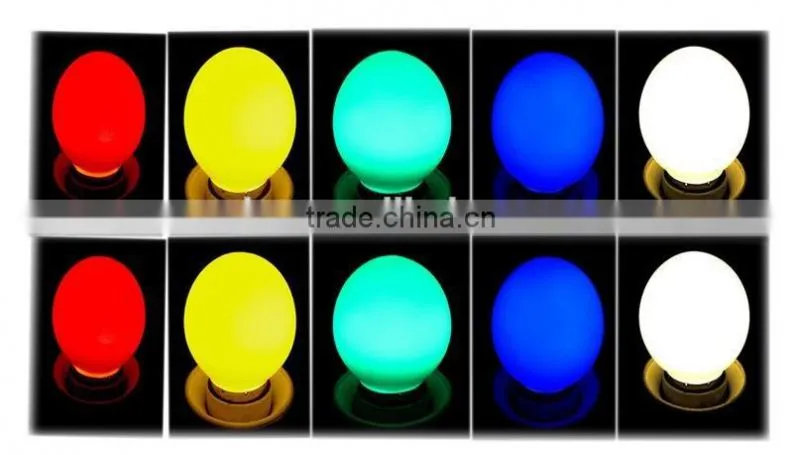 12V 24V 230V E27 B22 E14 G45 multi-colored bulb plastic house for indicator lamp