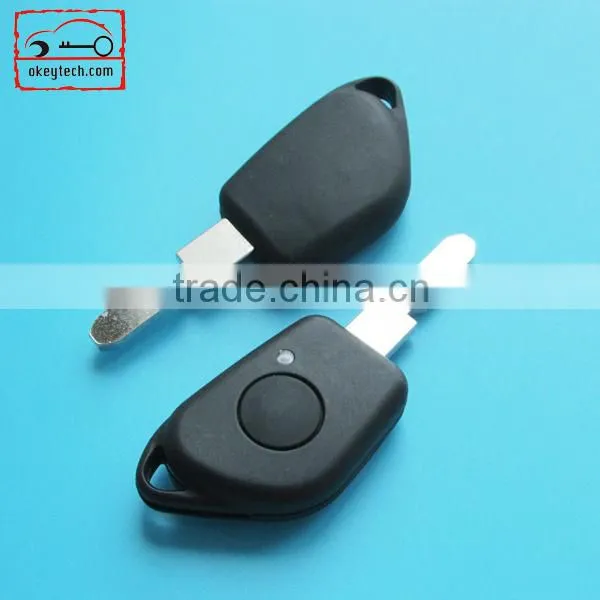 Okeytech peugeot car key peugeot 406 1 button remote key cover for peugeot key cover