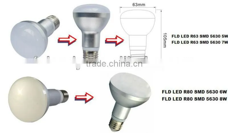 recessed R90 12w led lamp e27 15w led bulb