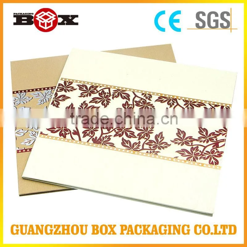 Handmade wedding invitation card
