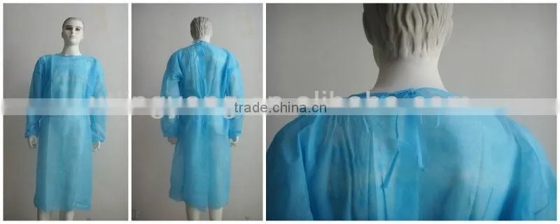 Hospital fabric to patient maternity hospital gown