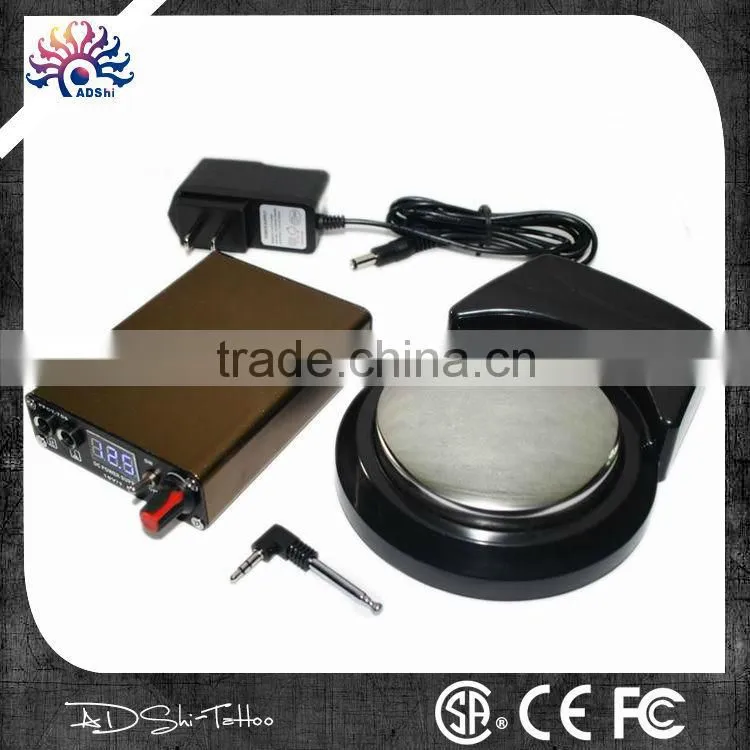 Wholesale tattoo machine Heavy duty Stainless Steel foot foot switch rechargeable wireless foot pedal