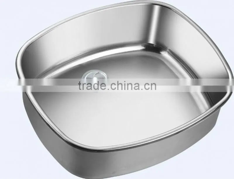 Yacht,Boat,Train and Public Mobile Toilet Used Stainless Steel Rectangular Hand Wash Basin Kitchen Sink GR-Y569