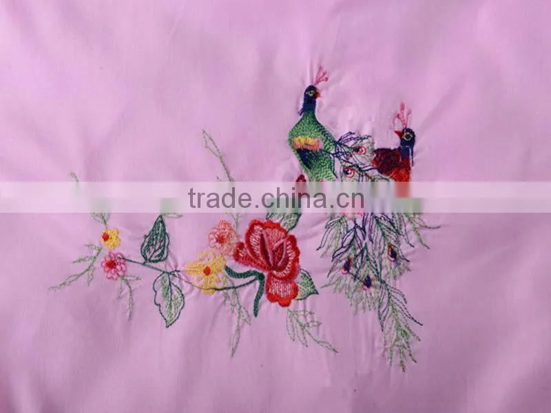 2015 new design embroidered bedding set