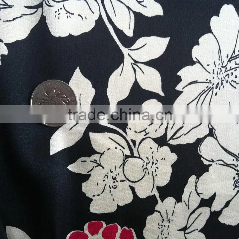 Cheap and high quality 100% polyester fashionable shiny satin fabric stretch satin twill fabric for dress