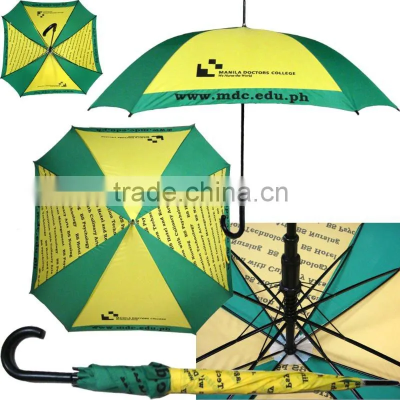 lady flower straight umbrella for gift