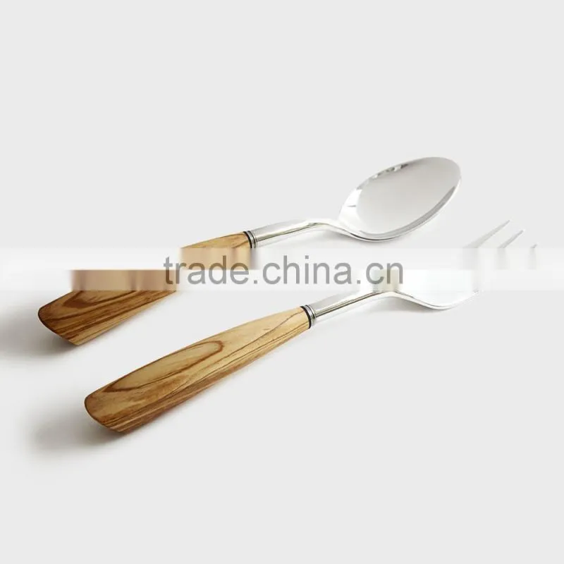Spoons/Bulk Steel And Wood Spoons/Spoon And Forks For Home Stores/