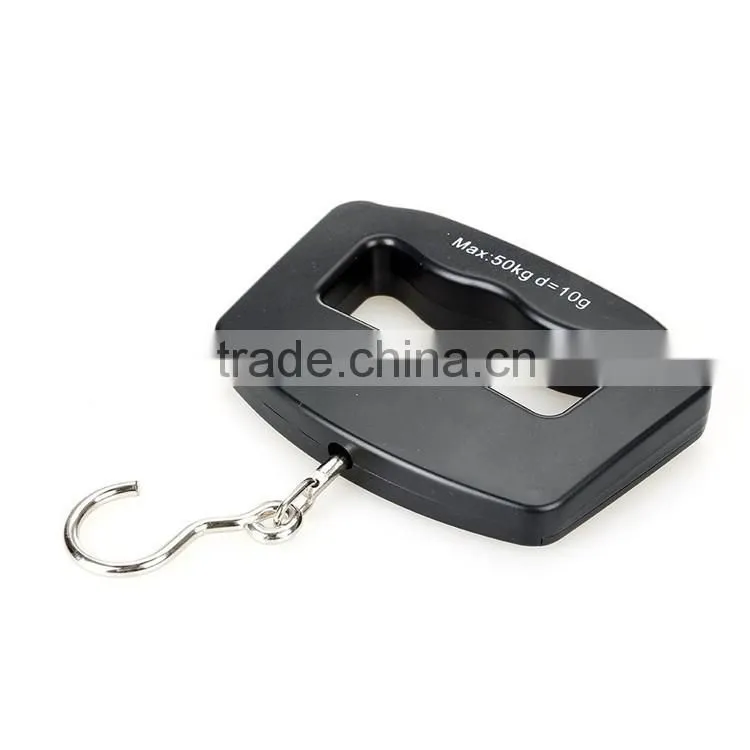 Hot sell digital hanging hook&strap luggage scale 110lb