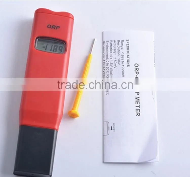 Handheld ORP Tester ORP Meter ORP-C Water Quality Hydroponics Range: -1999 to 1999mV