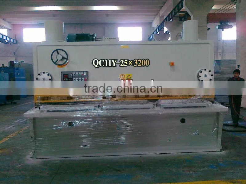 QC11Y-25*3200 Hydraulic shearing machine
