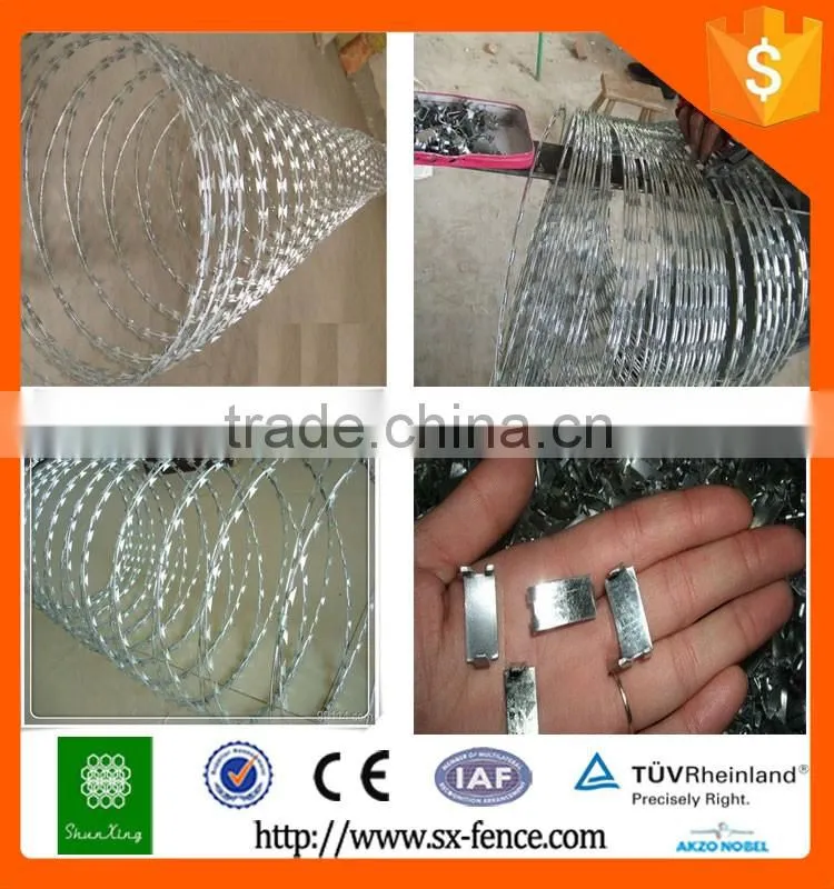 Razor Wire Prison Fence/Razor Barbed Wire Fence sale in High Quality