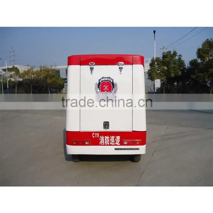 2 seats 48v 3kw electric fire engine