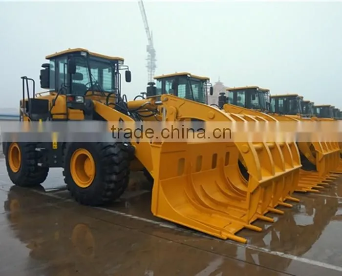 OEM SDLG Wheel Loader Attachment Big Grass Grapple For LG978 Wheel Loader