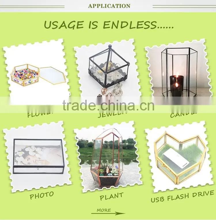 ^^^~~~ Wholesale handblown Geometric pot for home& wedding decor ^^^~~~ terraium glass plant lacquer vase