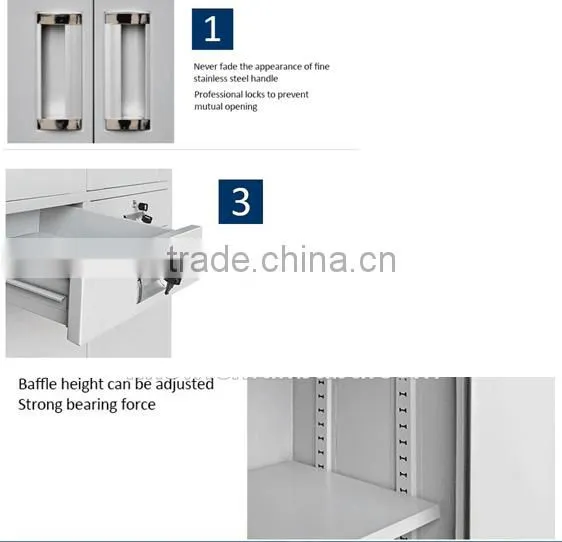modern office furniture design full height roller shutter door steel storage filing cabinet
