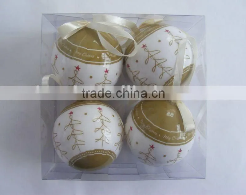 Christmas Decoration Supplies Plastic Christmas Balls