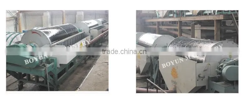 Wet Magnetic Drum Separator iron for ore slurry benification and separation