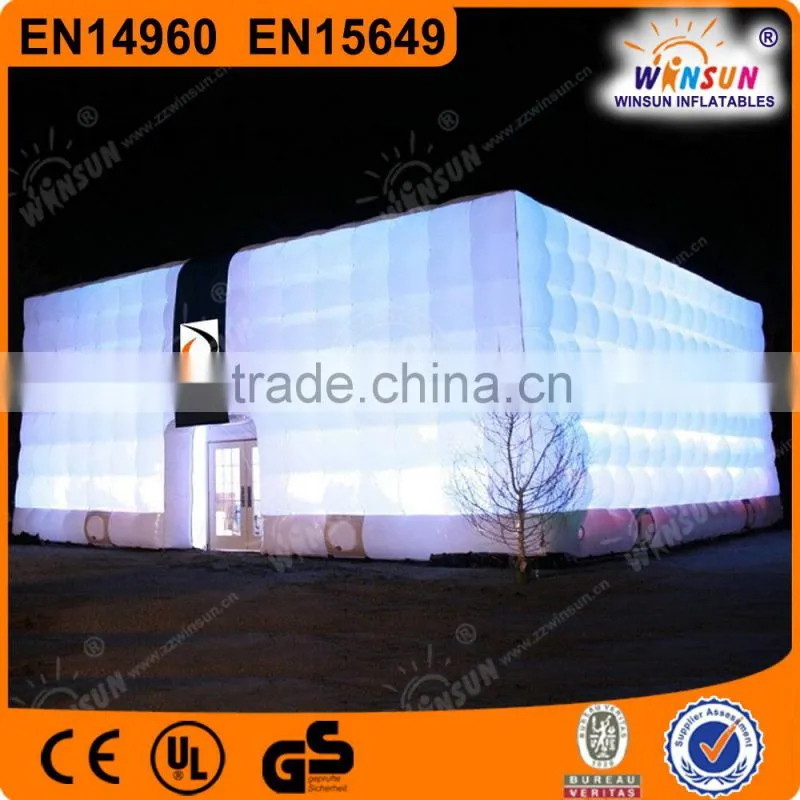cheap commercial bubble cube Inflatable advertising Tent for sale