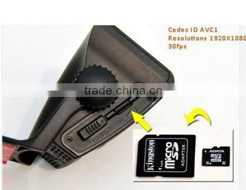 Car DVR Auto Traffic Recorder P1W 1080P Full HD Car Driving Recorder 2.4" TFT LCd+120 wide angel+ HDMI+ H.264