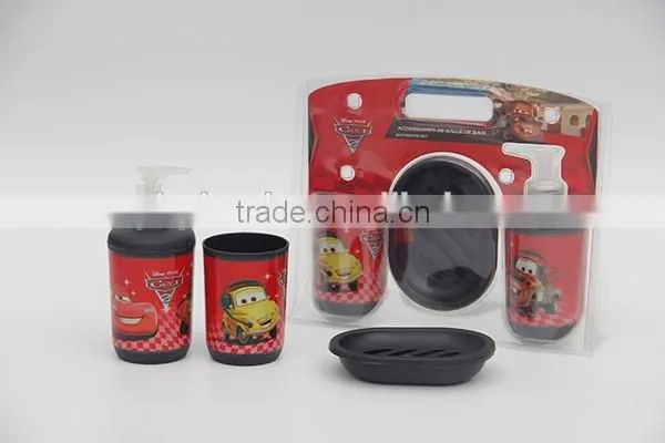 4pcs bathroom accessory set