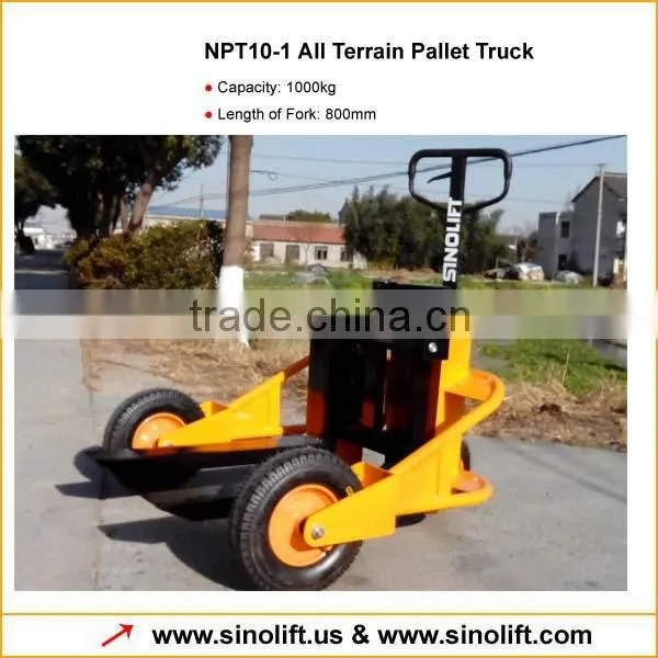NPT Outdoor Terrain Pallet Truck with CE Certificate