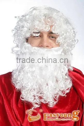 Hotsell Christmas hair wigs, cheap festival wig, santa father wigs