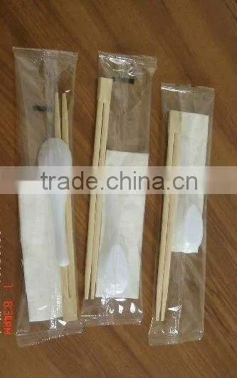 Napkin and Disaposable Cutlery Packing Machine DCTWB-250X