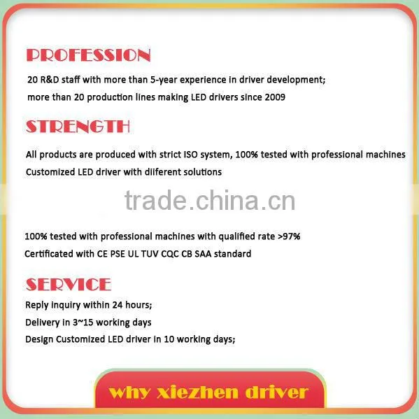 Customized internal isolated led driver