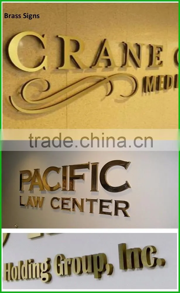 Order Now! PDL Flat Cut Fabricated Metal Letter With a Lifetime Guarantee
