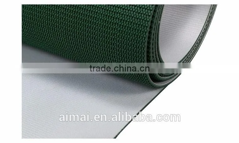Grass pattern rubber conveyor belt for sale