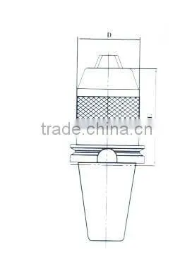 BT/APU keyless drill chuck