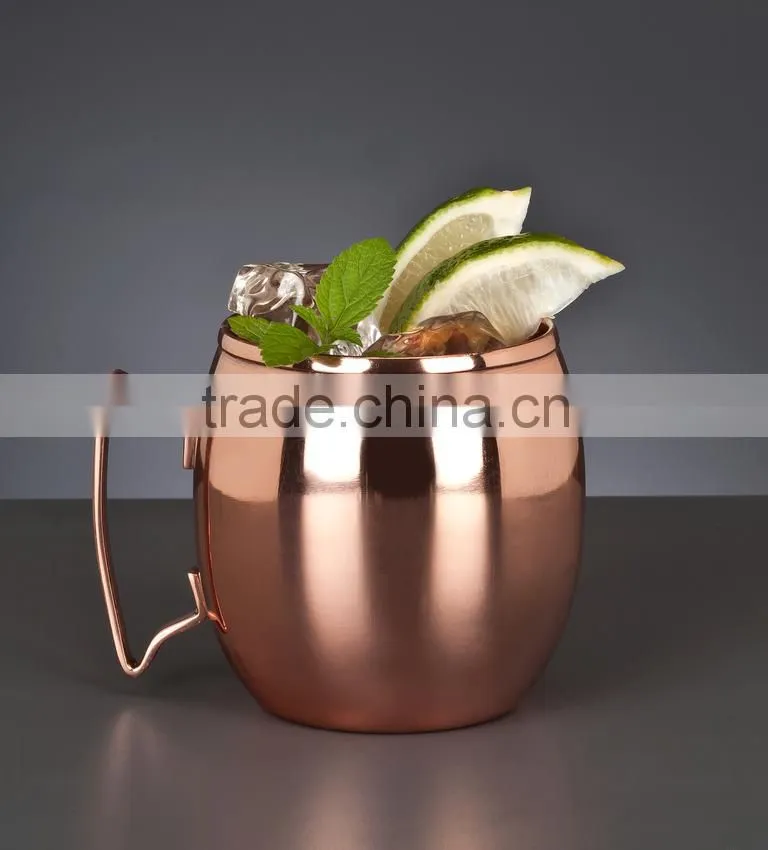 MOSCOW MULE/ BEAR MUGS/COPPER MUGS/SMOOTH PURE COPPER MUG/copper mugs wholesale/custom mugs