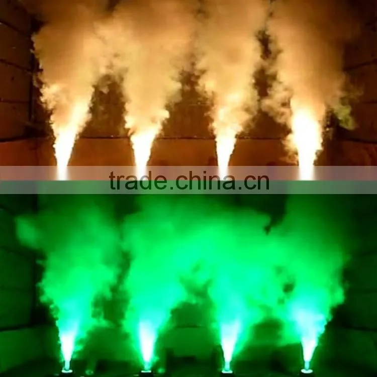 Hanson Pro Stage Special Effect Systems DMX512 18pcs 3W 3-Watt 3Watt RGB 3IN1 Tri LED CO2-Jet Cannon Blast Machine