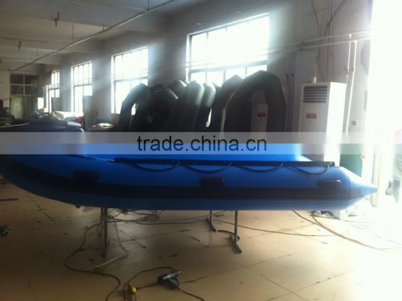 fiberglass rib hull inflatable boat