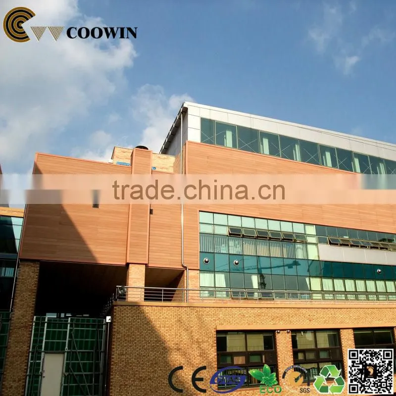 Modern building construction glass panel