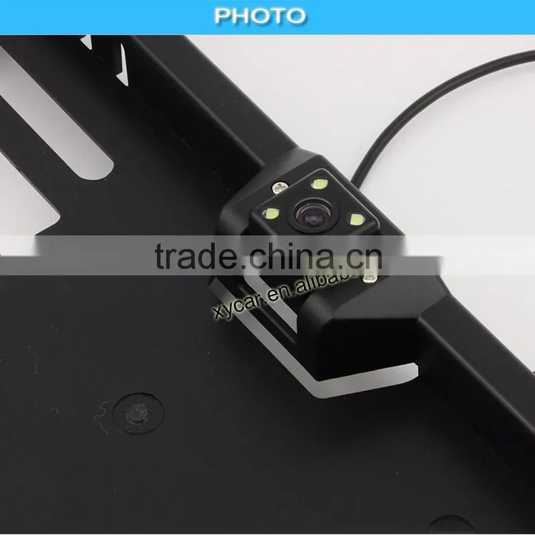 car rearview camra, backup camera License plate frame camera XY-1650