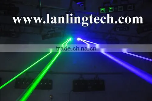 Professional laser projector/ Double Tunnel Fat Beam Laser Light